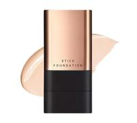 Fondotinta Stick Antirughe Di Lusso 2 in 1 Coreano Con Gomma Flawless a Doppia Testa, Impermeabile e a Lunga Durata Con Pennello per Donne e Ragazze