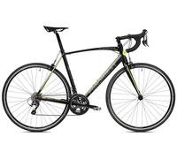 FONDRIEST Katana Rim Brake, Bicicletta Unisex Adulto, Nero/Giallo, 48