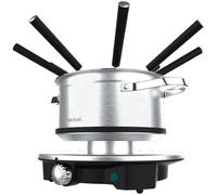 Cecotec Fonduta Elettrica per 8 Persone Fun Gourmetfondue Advance. 1500W, Capacità 1,7L, Formaggio, Cioccolato e Olio, Design in Acciaio Inox, Potenza Regolabile, Componenti Lavabili in Lavastoviglie