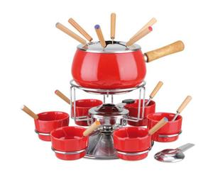 FONDUTA SMALTATA LUCIDA ROSSA Pz 23 EVA