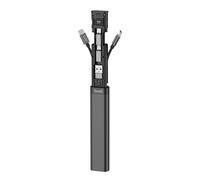 fonefunshop Budi 9-in-1 Essential Travel Charging & Data Sync Cable Stick - Black, Durable Construction with Fast Data Transfer for Mobile Phone and Device Connectivity
