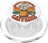 Fonemi, grafemi e caffeina, insegnante di lettura, amante del caffè PopSockets PopGrip per MagSafe