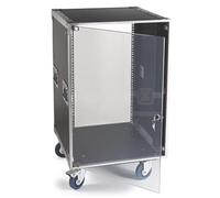 Fonestar 0 - Rack di legno con coperchio di vetro