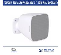 Fonestar Altoparlante da superfice, diffusore con trasformatore di linea a 100V