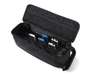 FONESTAR Valigetta Caricabatterie per Sistema Wireless di Guida Turistica, Nero, Caricatore, Accessorio per Sistema Wireless di Guida Turistica