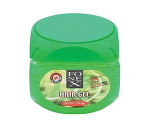Fonex Gel per capelli ultra forte, 220 ml, gel per capelli ultra forte, tenuta forte, non si attacca e senza residui, senza alcool, 220 ml (1 pezzo)