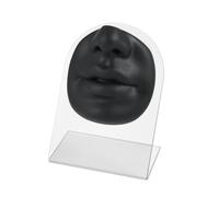FonFou 1PC Modello di Orecchio in Silicone Pratica del Tatuaggio Parte Corpo Display Viso Labbra Denti Lingua Piercing Gioielli con Supporto in Acrilico