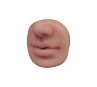 FonFou 1PC Morbido Silicone Bocca Naso Modello Pratica del Tatuaggio Display dei Gioielli Strumento di Visualizzazione Piercing Accessorio for La della Puntura