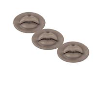 FonFou Pratica for Labbra Dimensionali 5D Pelle Microblading Trucco Permanente Pellicola Morbida Silicone PMU Stampo for Strumento for Forniture for Tatuaggi for Principianti(Dark skin-3pcs)