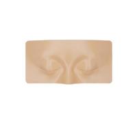 FonFou Tavoletta for Il Trucco della Pelle for La Pratica del Tatuaggio Cuscinetto in Silicone for Allenamento for Sopracciglia, Occhi E Viso for Cosmetici Beauty Academy(White People)