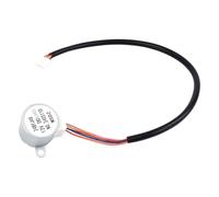 FONGKNOX 24BYJ48 - Motore a passo riduttore, 12 V, micro riduttore, motore passo-passo a 4 fasi, aria condizionata, motore da appoggiare, ali girevoli, motore a vento