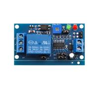 FONGKNOX Modulo di ritardo relè da 12 V DC, timer on/off, da 0,1 s a 360 s, alta precisione, alta capacità anti-interferenza per Smart Home System Allarmi, sistema di sicurezza domestica,