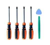 Fongmore 4 cacciaviti a U tipo forcella a U da 1,7 mm, 2,0 mm, 2,3 mm, 2,6 mm, kit di cacciaviti antiscivolo di precisione con strumento manuale multifunzionale magnetico