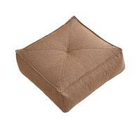 FonHNDG Cuscino da Pavimento Futon Cuscino da Pavimento Spesso da Meditazione for la Cerimonia del tè sul Divano Yoga per Yoga e Mindfulness(Brown)
