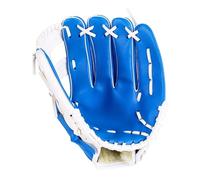 FonHNDG Guanto da Baseball Guanti da Baseball Battuta in Morbida Pelle PU Lanciatore ispessente Softball Pratica Catcher(Blue)