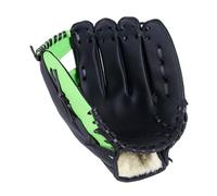 FonHNDG Guanto da Baseball Guanto da Baseball Guanti Softball for Lanciatore Ispessimento in Morbida Pelle PU for Cattura Professionale Adolescenti Adulti(Green)