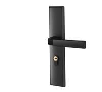 FonHNDG Set maniglia porta Set di serrature for porte in legno for appartamento, antifurto, for interne, for mobili da camera letto, con chiave(J type)