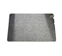 FonHNDG Zerbino intrecciato Tappeti da esterno in finta iuta, zerbino for ingresso, stile senza sforzo, tappeto for(Grey,60x90cm)