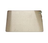 FonHNDG Zerbino intrecciato Tappeti da esterno in finta iuta, zerbino for ingresso, stile senza sforzo, tappeto for(White,80x120cm)