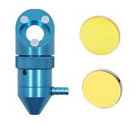 FONLAND K40 Testa Laser CO2 con Air Assist per K40 Laser Incisore Cutter Macchina per Incidere, Lente Dia 12/18mm FL50.8mm e Dia 16mm FL25.4mm Specchio 20mm