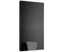 Fonoassorbente 1/2Pack 48"x24"x2" Zeppe Piastrelle Schiuma Acustica Ad Alta Densità Studio Assorbimento Acustico Isolamento Acustico Pannelli di Grandi Dimensioni(1pc)