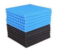 fonoassorbenti in schiuma, 3,5 x 30,5 x 30,5 cm, fonoassorbenti, in schiuma fonoassorbenti, schiuma da studio