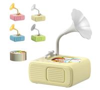 Fonografo per bambini con 96 schede didattiche e 8 schede di registrazione, lettore interattivo di storie musicali in inglese, attrezzatura didattica per la scuola materna e l'insegnamento a casa per