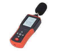 Fonometri, Misuratore di decibel con pesatura AC Schermo LCD retroilluminato Tester portatile for livello sonoro 30-130 dB