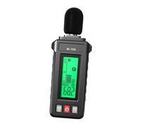 Fonometro digitale con LCD 30dB-130dB per uffici domestici | Ampi intervalli misura per l ' ingegneria acustica e la valutazione ambientale con memorizzazione dei dati 30