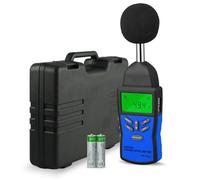 Fonometro, Fonometro di precisione, misuratore di decibel digitale for la misurazione del volume di rumore da 30 a 130 dB con ponderazione rapida/lenta A/C