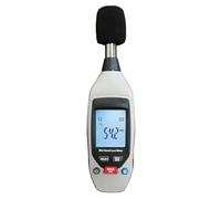 Fonometro, Misuratore di decibel scientifico con Bluetooth, fonometro da 35 a 130 dB, misuratore SPL ponderato in corrente alternata, doppia gamma, max/min