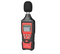 Fonometro, Misuratore di livello sonoro digitale con display LCD, strumento di misurazione del rumore, monitor di decibel audio da 30 a 130 dB, industriale, automobilistico