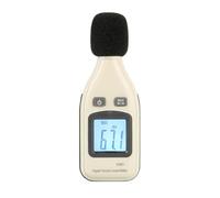Fonometro, Misuratore di livello sonoro digitale da 30-130 dBA, precisione di 1,5 dB, registratore di decibel, LCD con retroilluminazione automatica