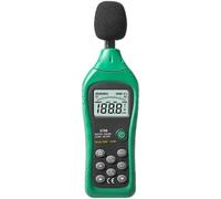 Fonometro, Misuratore di livello sonoro digitale industriale portatile, tester di decibel, display analogico a barre da 30 a 130 dB, retroilluminato