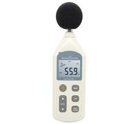 Fonometro, Misuratore di livello sonoro digitale LCD da 30-130 dB, strumento misurazione del rumore, registratore monitoraggio dei decibel, tester(1361)