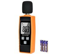 Fonometro Professionale Misuratore Decibel,V·RESOURCING Misuratore di Rumore Tester 30 dB-130 dB con Precisione di 1,5 dB, Display LCD,la Custodia Protettiva [Batteria Inclusa]