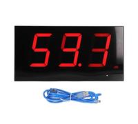 Fonometro Professionale Wall Mounted, Alta Precisione, Gamma Misura Ampia, USB, Monitoraggio Rumore, Misuratore Decibel, Ideale per Industria e Ambiente