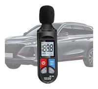 Fonometro Rilevatore Decibel | Rilevatore di Test di Misurazione da 30 a 130dB per Suono,Misuratore di rumore ad alta precisione | per Aula Ufficio Casa Auto Strumento Strada
