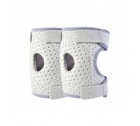 Fonowx 2 Pezzi Manicotto di Supporto per il Gomito con Chiusura a Strappo Elastico Leggero per Uomini e Donne, Stretching, Sport con Racchetta, Grigio