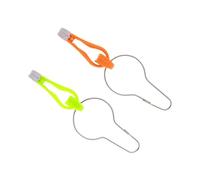 Fonowx 2 Pezzi Release Clip con Planer Board Mast Clip di Rilascio Clip Weight Clip Trolling Release Dotato di Pad Morbido per