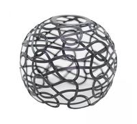 Fonowx 4x Paralume in Filo di Ferro, Copertura per Lampada a Sospensione, Copertura per Lampadario, Copertura per Lampadario Cavo, per Decorazione Bar,