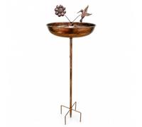 Fonowx Abbeveratoio con Piedistallo da Terra Mangiatoia Vintage Voliera per Colibrì