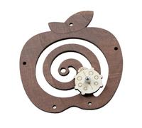 Fonowx Accessori per La Tavola in Legno Accessori per L'educazione Precoce Giocattolo per L'apprendimento Divertente Accessori per La Tavola per Atti, Caffè, Taglia unica