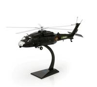 Fonowx Aereo in Lega Modello Elicottero Miniatura da Tavolo Collezione con Supporto Curvo su Base Obliqua Rotori E Carrello Rifiniti Struttura, 1 48, Z-20