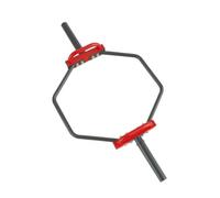Fonowx Antiscivolo | Struttura a Telaio Aperto, Bilanciere Esagonale con Maniglie Verticali, Resistente, con Manicotti Caricabili