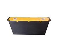 Fonowx Ape Portatile con Ciotola da Bagno per Uso Esterno, Giallo