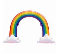 Fonowx Arco Spruzzatore in PVC Estivo Arco Irrigatore Gonfiabile Resistente Giocattolo con Spruzzi D' per Bambini, Bordo Piscina