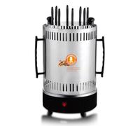 Fonowx Barbecue Elettrico Verticale Antiscivolo | Interruttore di Accensione Rosso, Cuoci Spiedini Elettrico, Compatto, Elettrodomestico, per, Casa, Famiglie