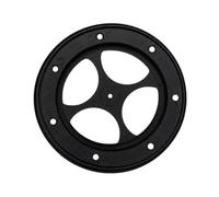 Fonowx Base Girevole in Plastica con Diametro 25 Cm Sottile Girevole con di Montaggio Perimetrali Salvaspazio per Organizzazione Quotidiana