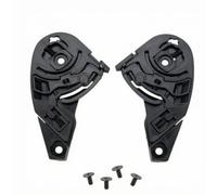 Fonowx Base Meccanismo Visiera Casco Piastra Montaggio Supporto Laterale Kit Viti in Policarbonato Durevole con Componenti Speculari per Entrambi i Lati
